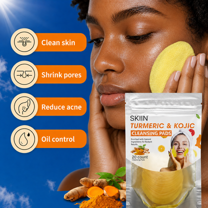 Turmeric Kojic Acid+ Cleansing Pads | Brightening Every Day